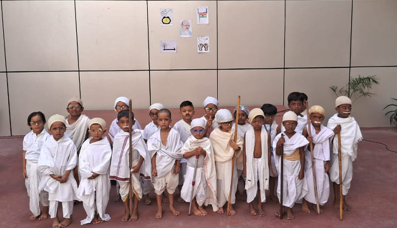 Gandhi Jayanthi Celebration at CGKG Ayapakkam